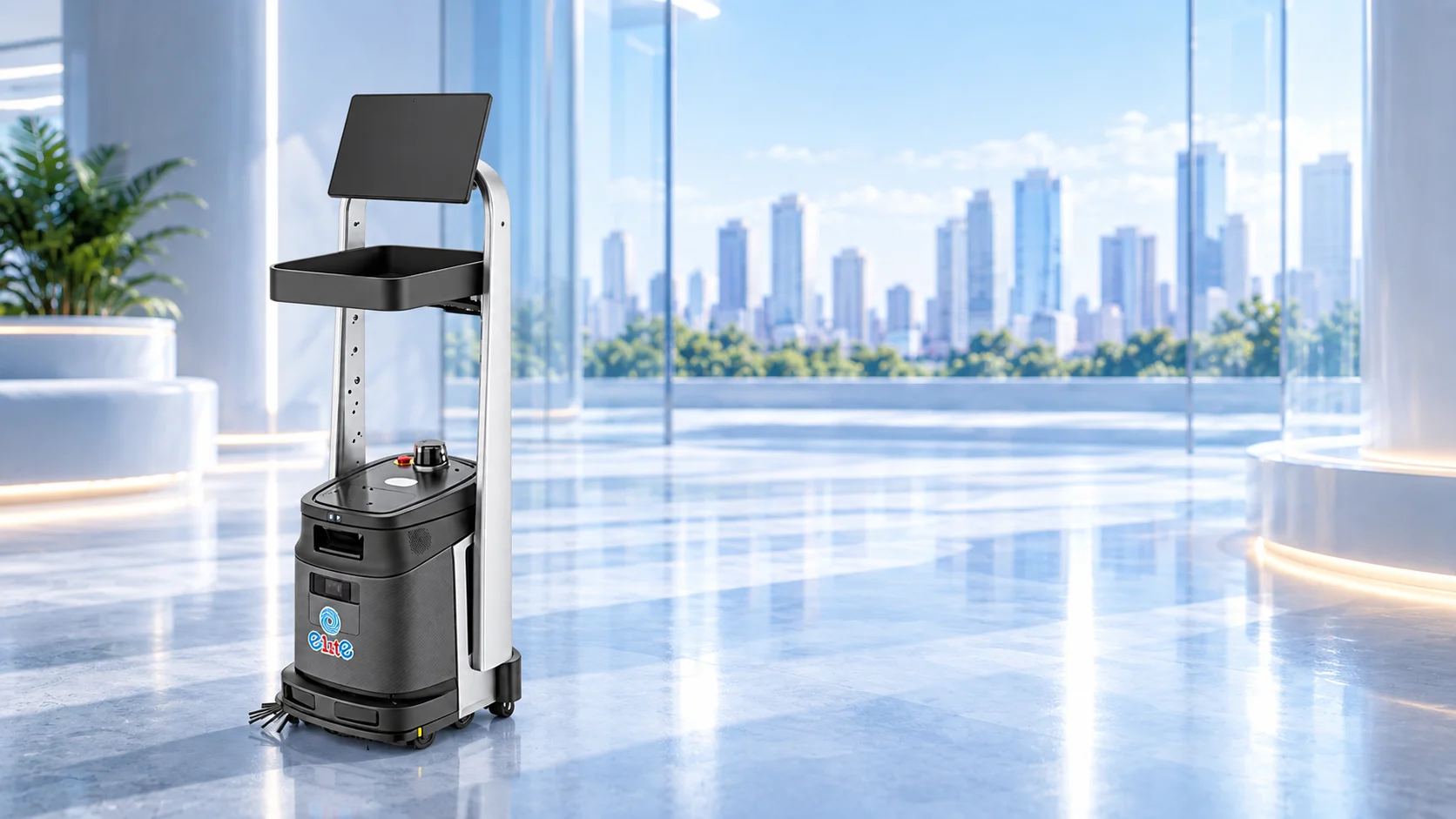 Gausium PhanShop làm sạch trong nhà xưởng
