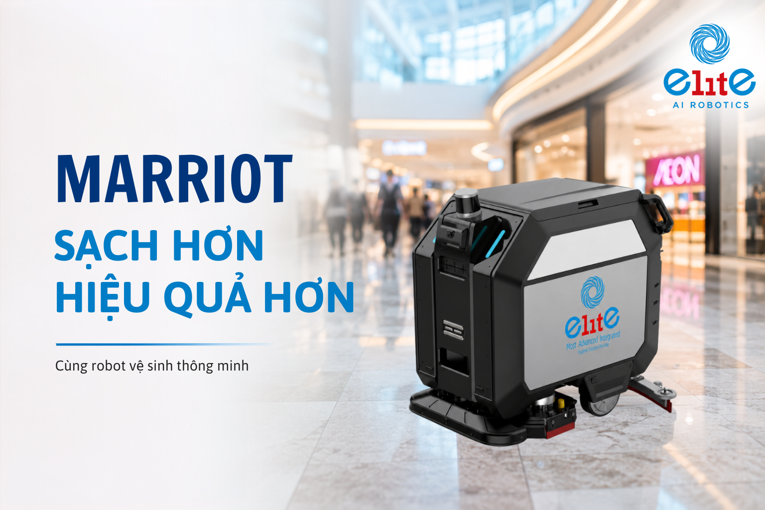 Marriott ứng dụng robot: Xu hướng khách sạn thông minh trên thế giới